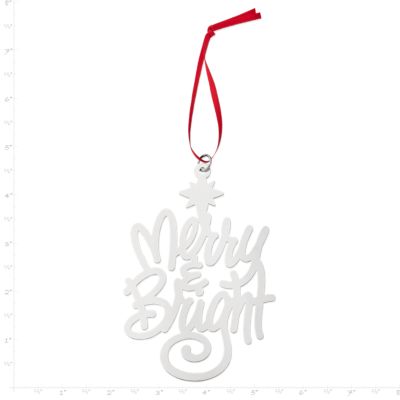 James Avery 2022 Christmas Ornaments Merry & Bright" Ornament - James Avery