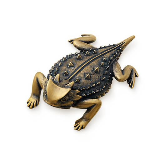 View Larger Image of Horned Toad Paperweight