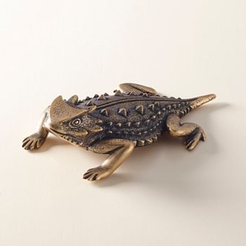 Horned Toad Paperweight - James Avery