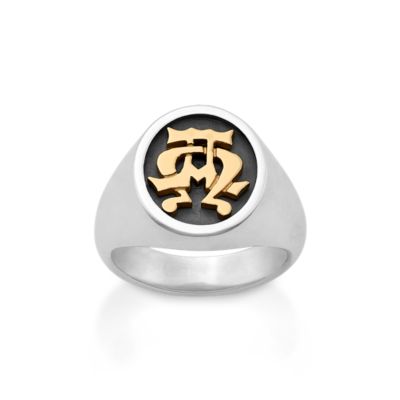 omega symbol ring