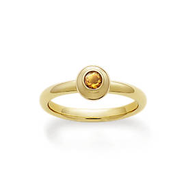 Avery Remembrance Ring with Citrine