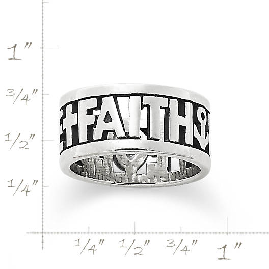 View Larger Image of "Faith, Hope & Love" Ring