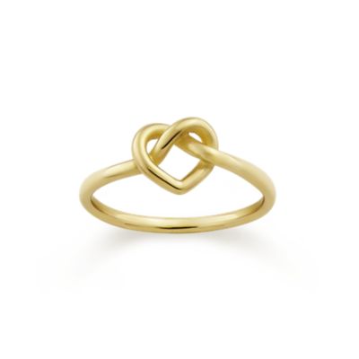 Delicate Heart Knot Ring James Avery