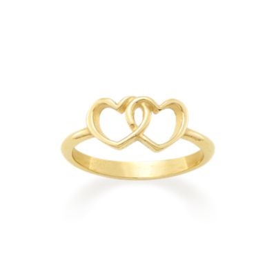 Two Hearts Together Ring