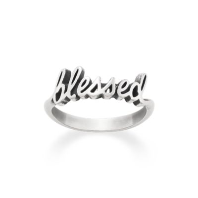 "Blessed" Ring James Avery