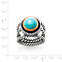 View Larger Image of Marjan Ring with Turquoise