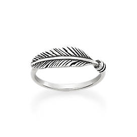 Delicate Feather Ring