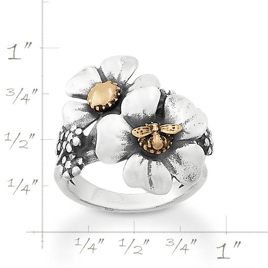 View Larger Image of Blossoms and Bee Ring