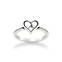 View Larger Image of Delicate Heart Initial Ring