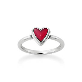 Sweetheart Rouge Doublet Ring