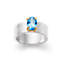 View Larger Image of Julietta Ring with Blue Topaz