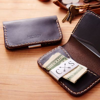 Fold Over Leather Wallet James Avery